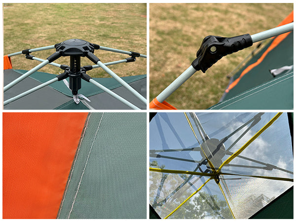 Instant Pop-Up Family Camping Tent (2–4 Person)