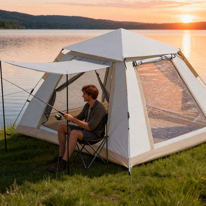 Instant Pop-Up Family Camping Tent (2–4 Person)