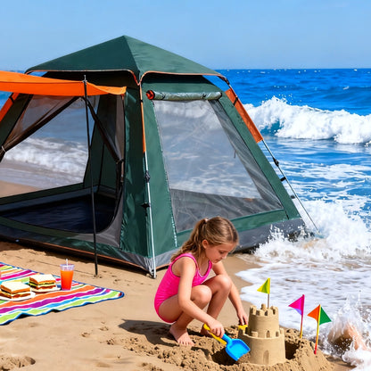 Instant Pop-Up Family Camping Tent (2–4 Person)